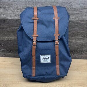 Herschel Retreat Backpack Blue Navy Like New